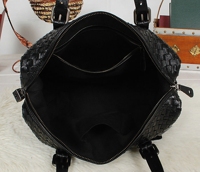 Bottega Veneta krim intrecciato calf bag 1048S black